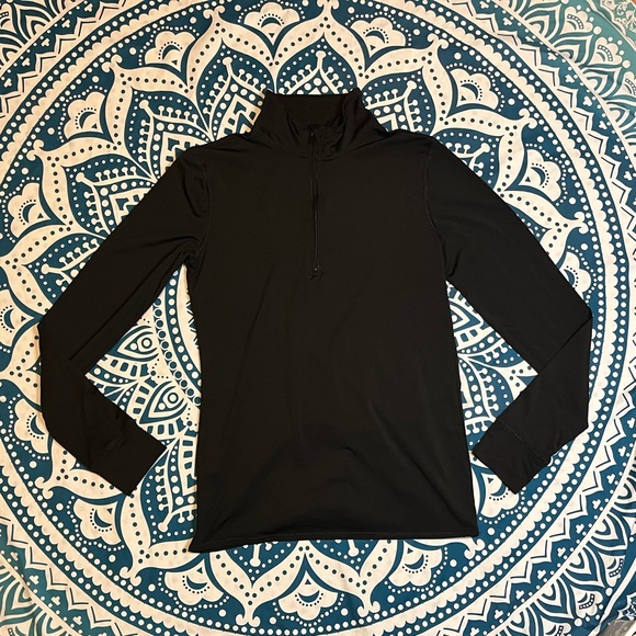 Women's Sz Sm Warm Essentials by Cuddl Duds Long Sleeve half zip w/thumb holes - Picture 2 of 6